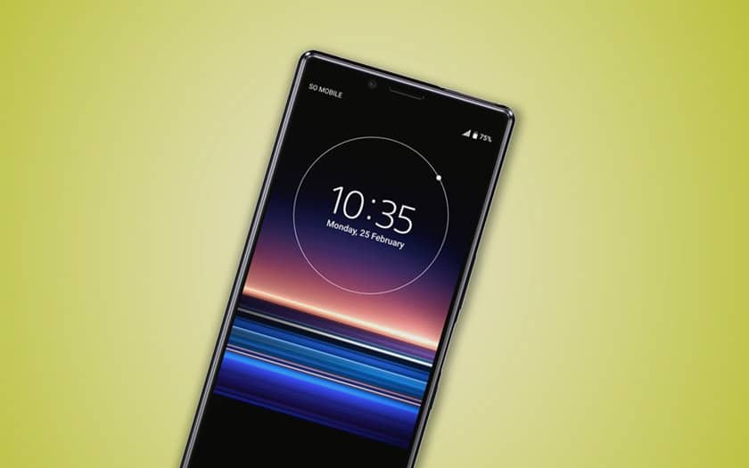 xperia 1r sony premier smartphone écran 5k