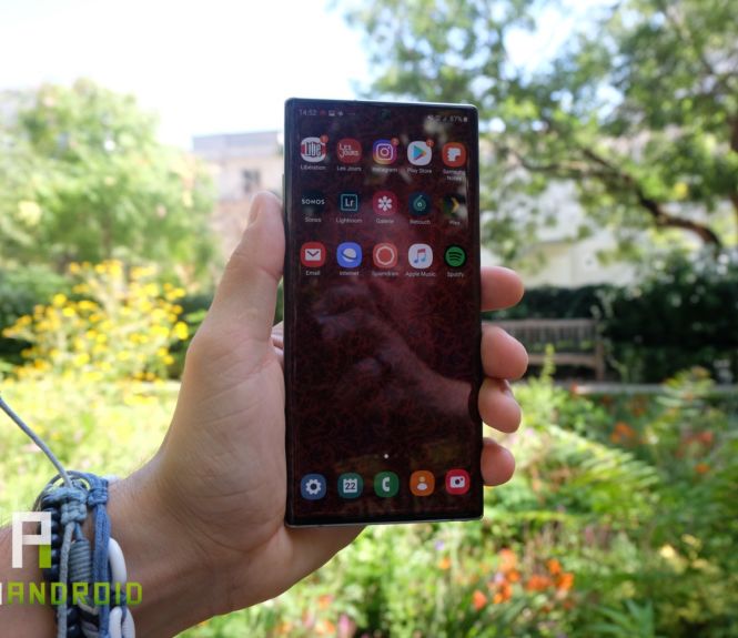 Test du Samsung Galaxy Note 10
