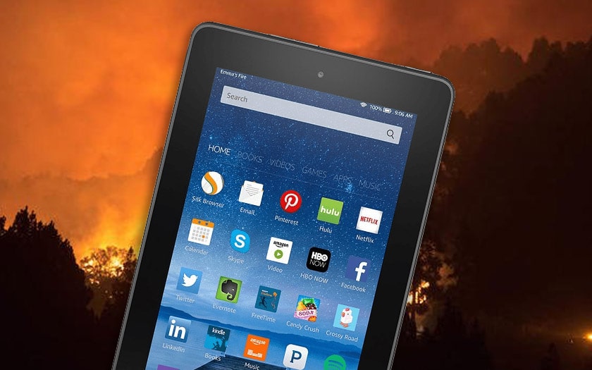 présente sa tablette tactile, le Kindle Fire