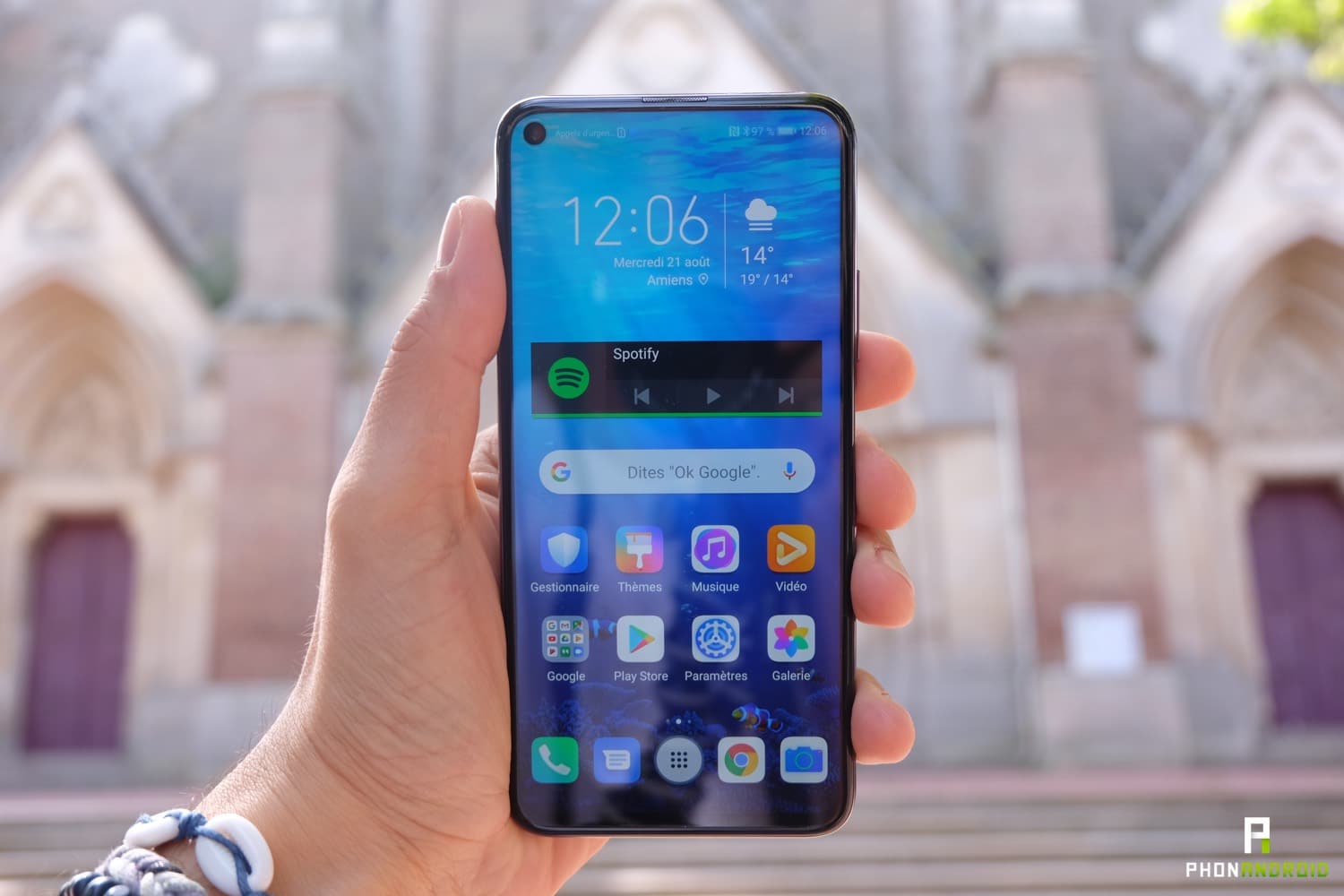 test honor 20 pro interface