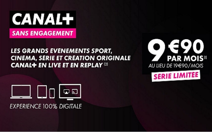 Abonnement canal plus pas cher