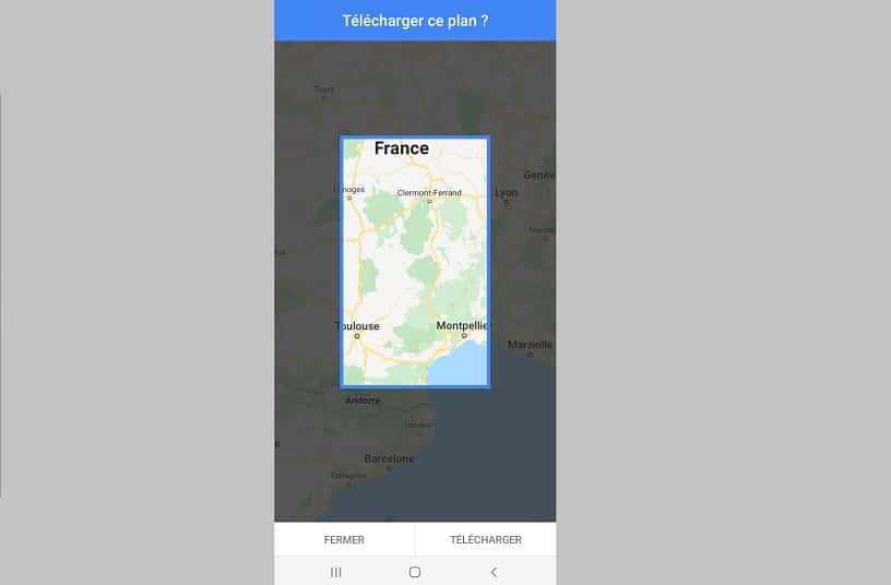google maps hors ligne