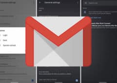 gmail mode sombre