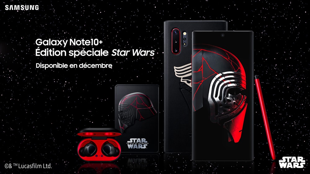 Samsung Galaxy note10+ Edition Speciale Star Wars