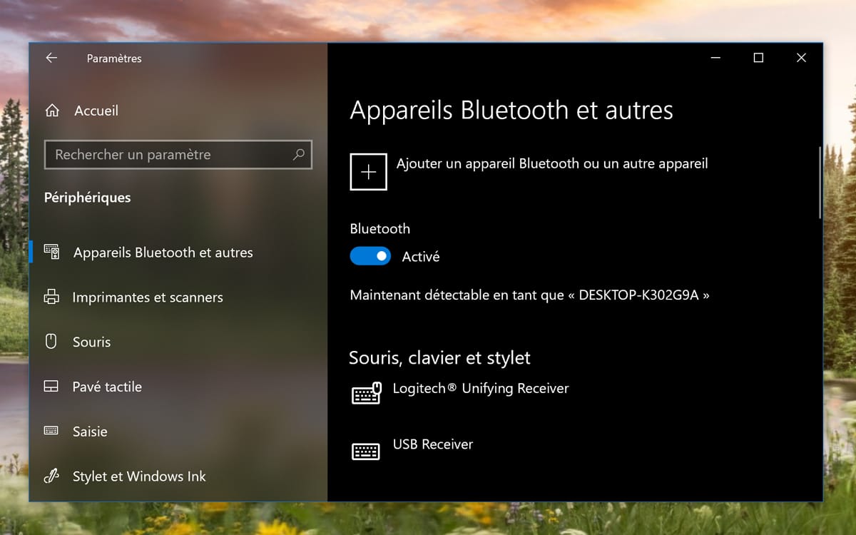 Windows 10 : Comment activer ou désactiver le Bluetooth