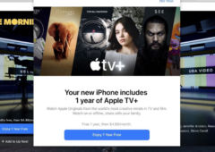 apple tv plus 1 an
