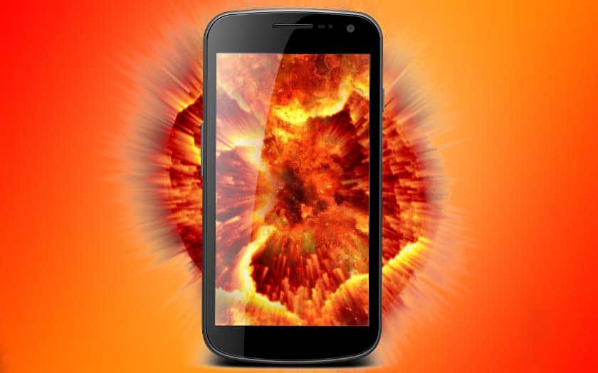 smartphone explose tue jeune homme