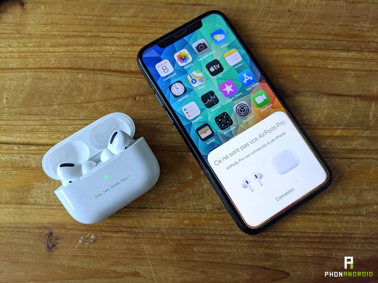 test airpods pro appairage 1