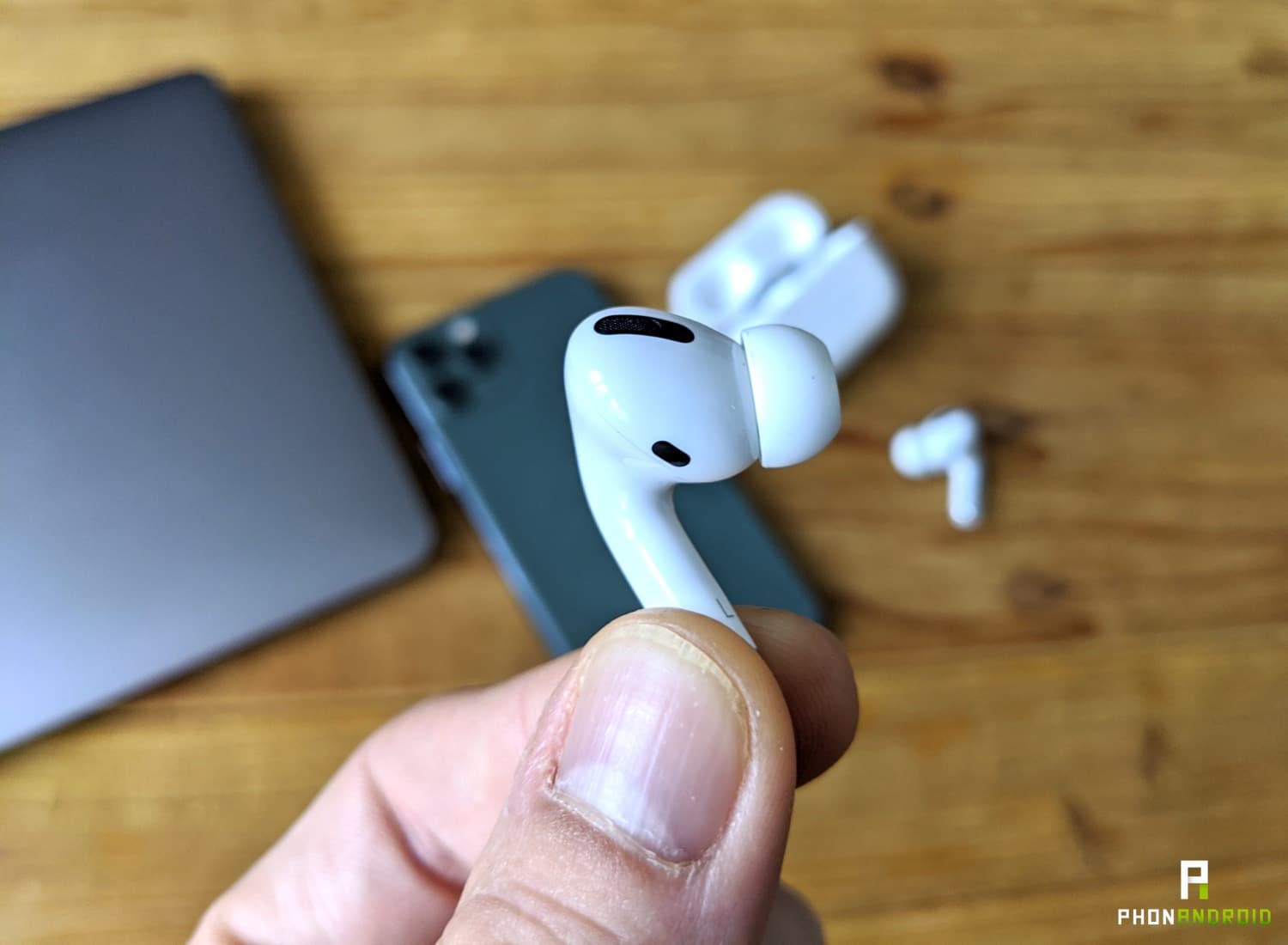 test airpods pro design embouts