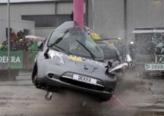 voitures électriques crash tests