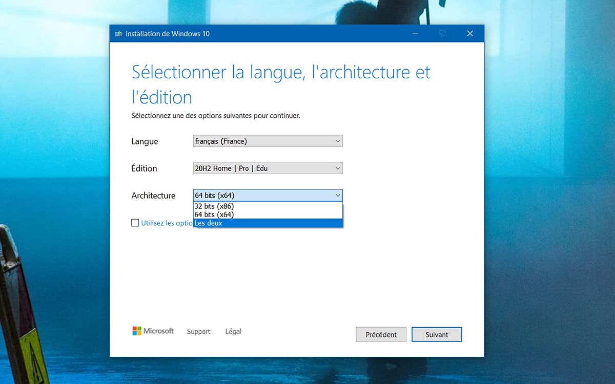 Telecharger ISO Windows 10