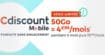 Plus que quelques heures pour profiter du forfait Cdiscount Mobile 50 Go à 4.99¬ / mois pendant 6 mois