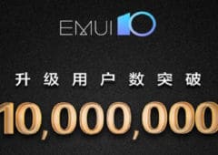 huawei emui 10 10 millions smartphones installé mise jour