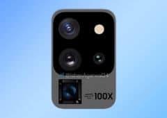 galaxy s20 ultra design appareil photo