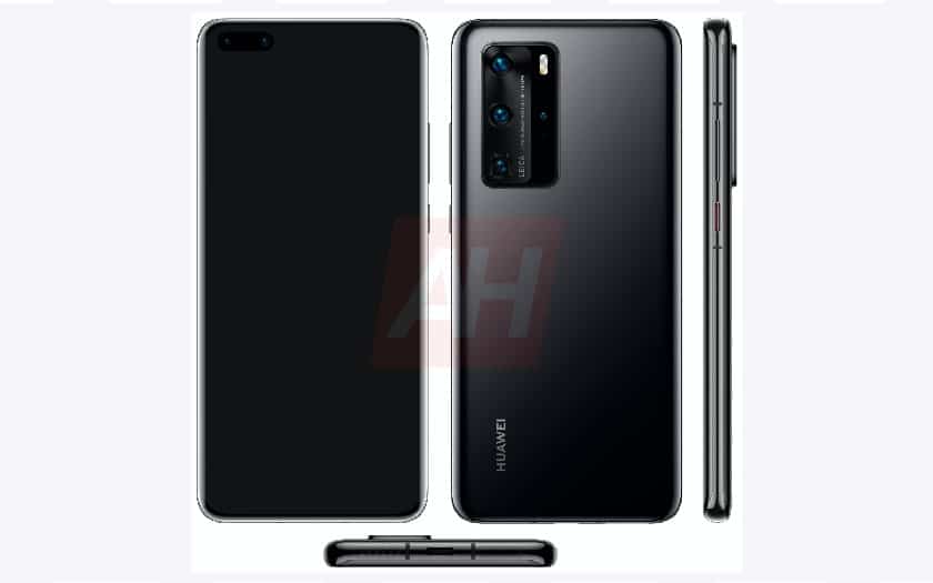 huawei p40 pro design complet