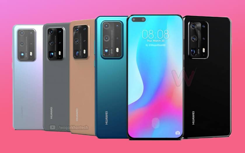 huawei p40 pro vidéo design