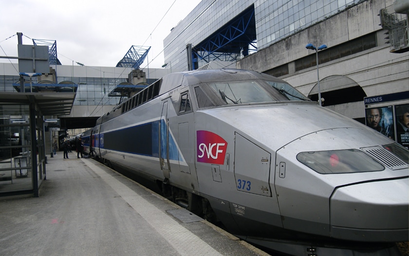 TGV gare de Rennes