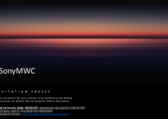 sony mobile mwc 2020 invitation