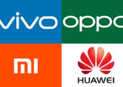 Vivo Oppo Xiaomi Huawei