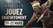 Jouez gratuitement à Assassin's Creed Odyssey sur PS4, Xbox One et PC du 19 au 22 mars 2020