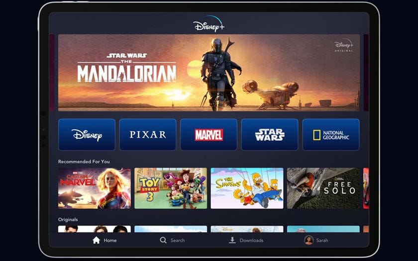 disney plus sfr réduit débits france