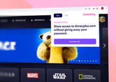 extension chrome partage comptes