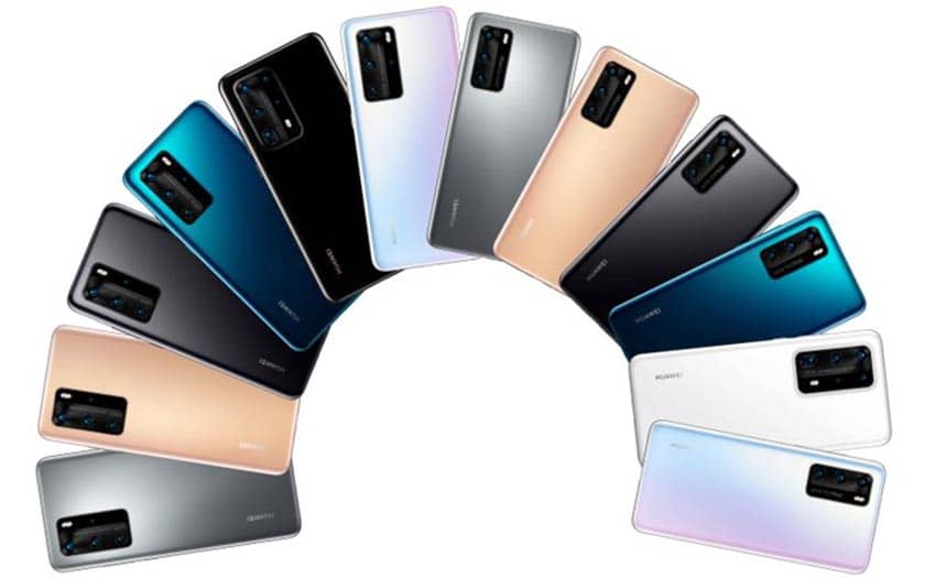 huawei p40 image officielle 3 smartphones