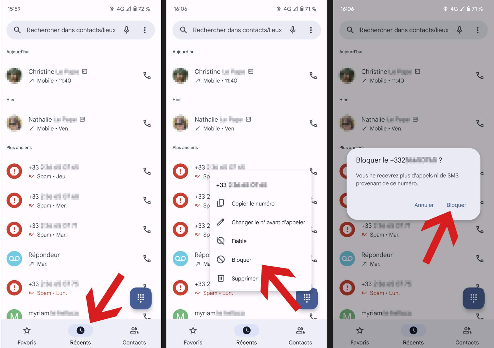 Comment bloquer un numéro sur Android