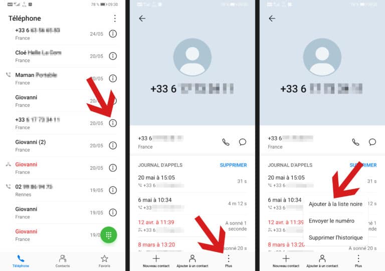 Comment Bloquer Un Numero De Telephone Sur Huawei Comment bloquer un numéro sur Android