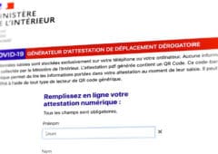 attestation deplacement