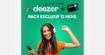 La carte Fnac+ et 1 an d'abonnement à Deezer Premium à prix cassé