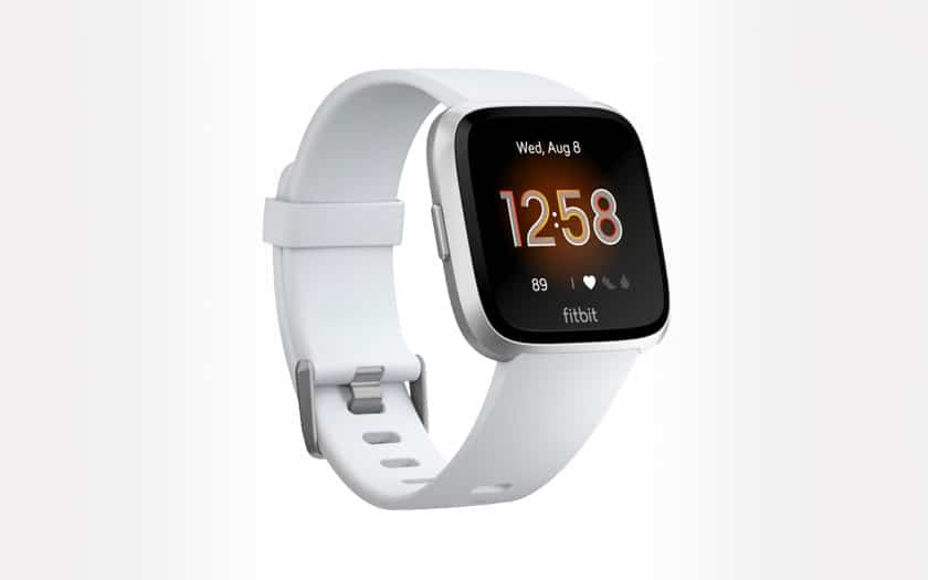 Fitbit Versa Lite – Montre Connectée Sport & Bien-être – Autonomie 4+ Jours – Étanche 50m – Suivi Cardiaque – Aluminium