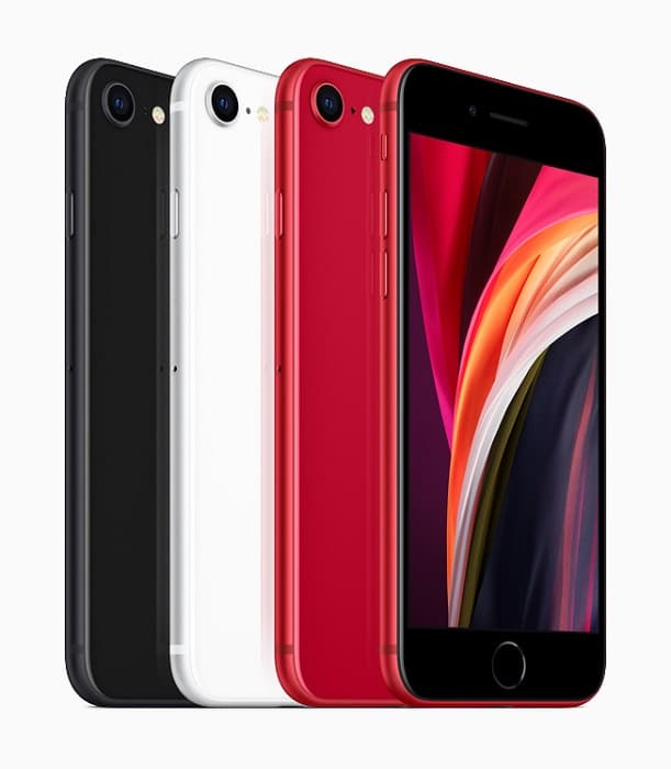 iPhone SE 2020 couleurs
