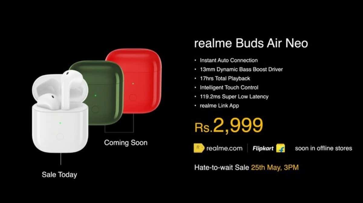 Les Realme Buds Air