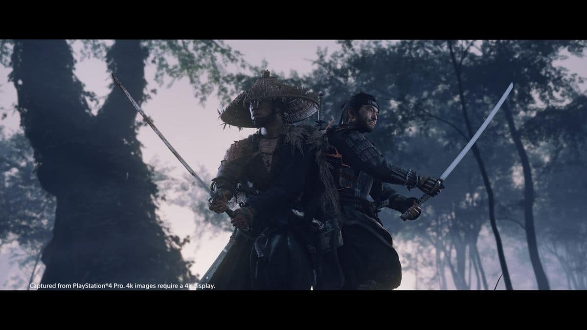 Ghost of Tsushima on PS4