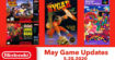 Nintendo Switch Online : des nouveaux jeux SNES et NES dès le 20 mai