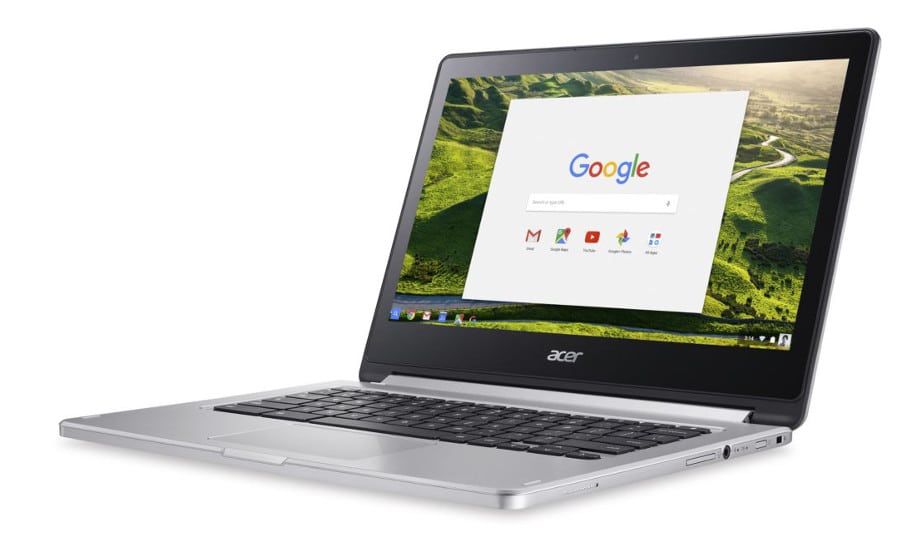 Acer Chromebook R13, mode PC portable - Crédit : Acer