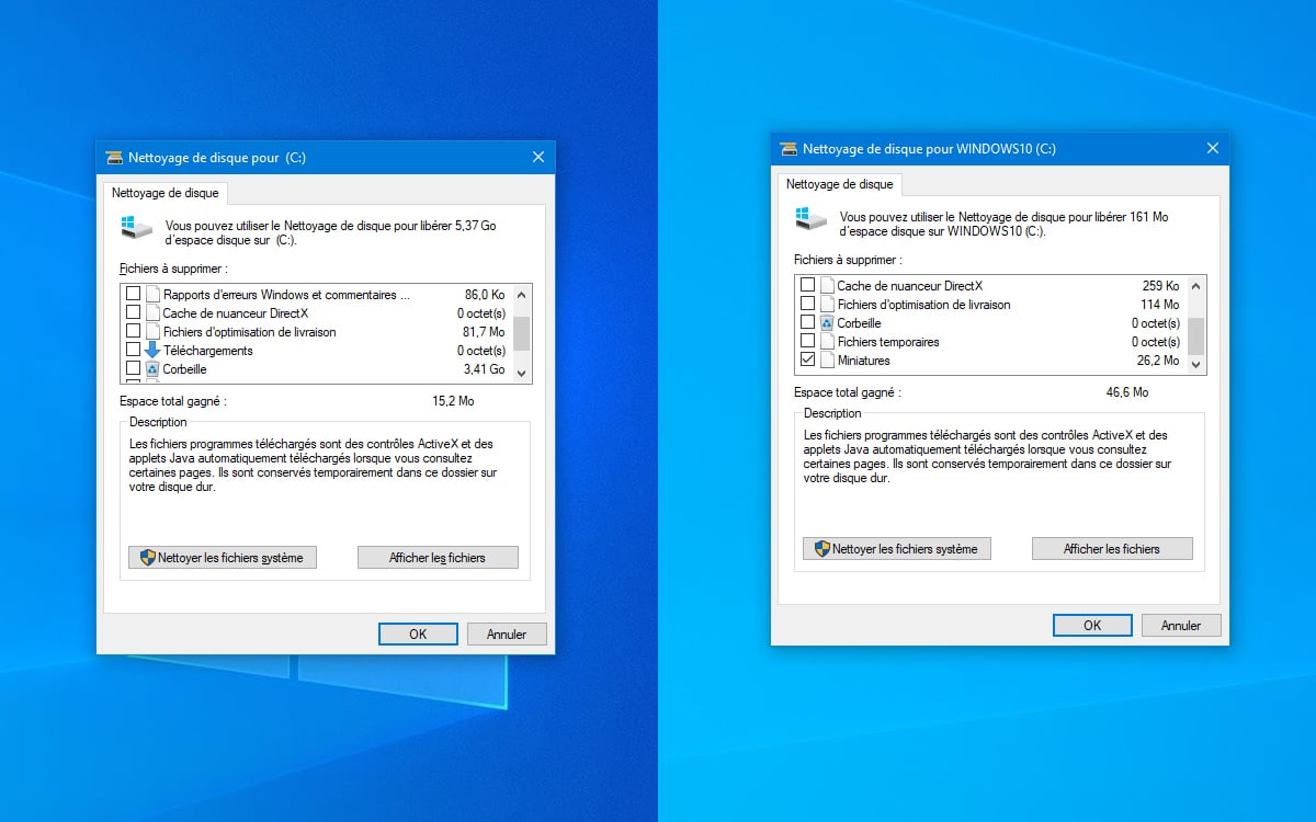 Windows 10 suppression automatique fichiers telechargements
