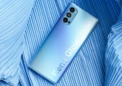 oppo reno quatre officiel blue