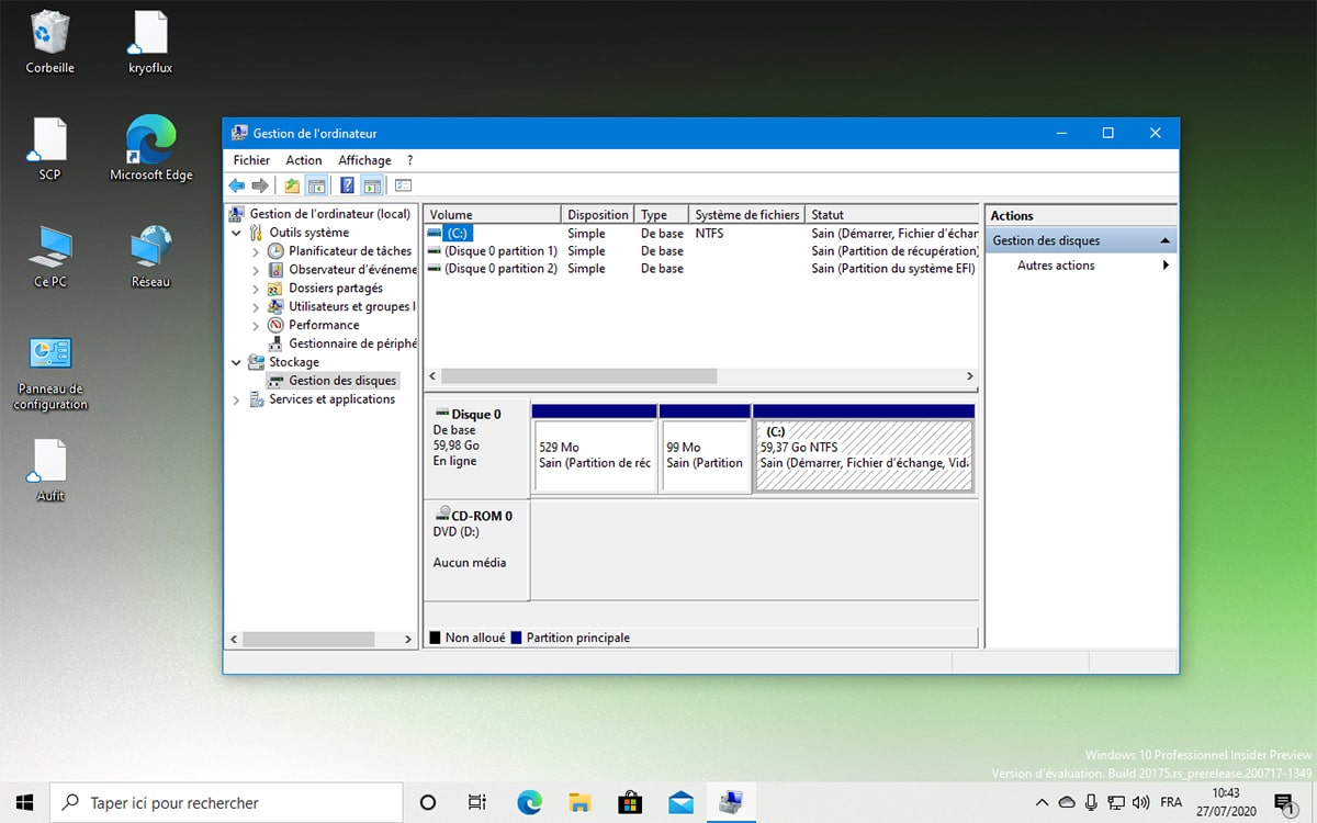 Windows 10 Disk Manager