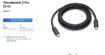 Apple vend un câble « Thunderbolt 3 Pro » exquis, 149 ¬ les deux mètres !