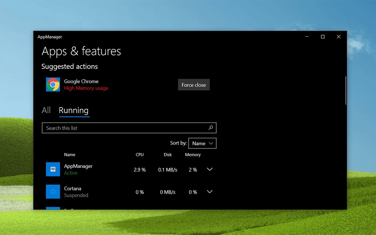 Windows 10 nouveau gestionnaire des taches