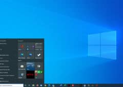 Windows 10 nouveau menu demarrer