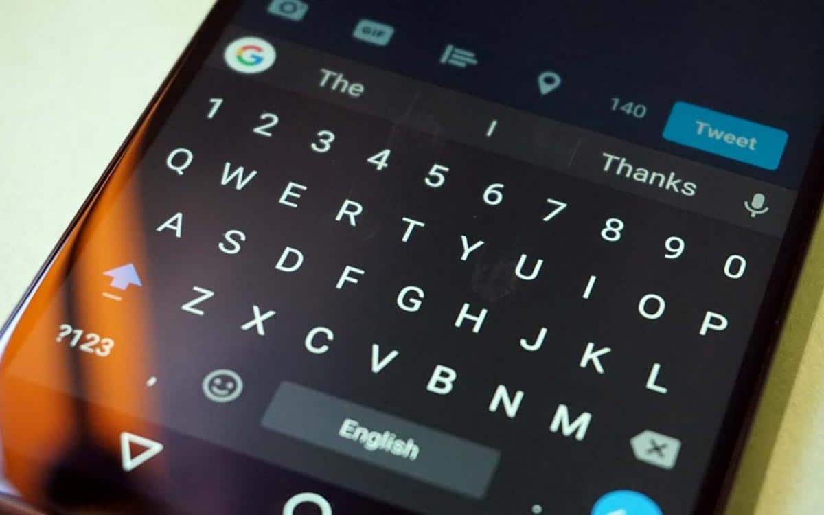 Android clavier