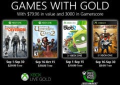 xbox games with gold septembre 2020