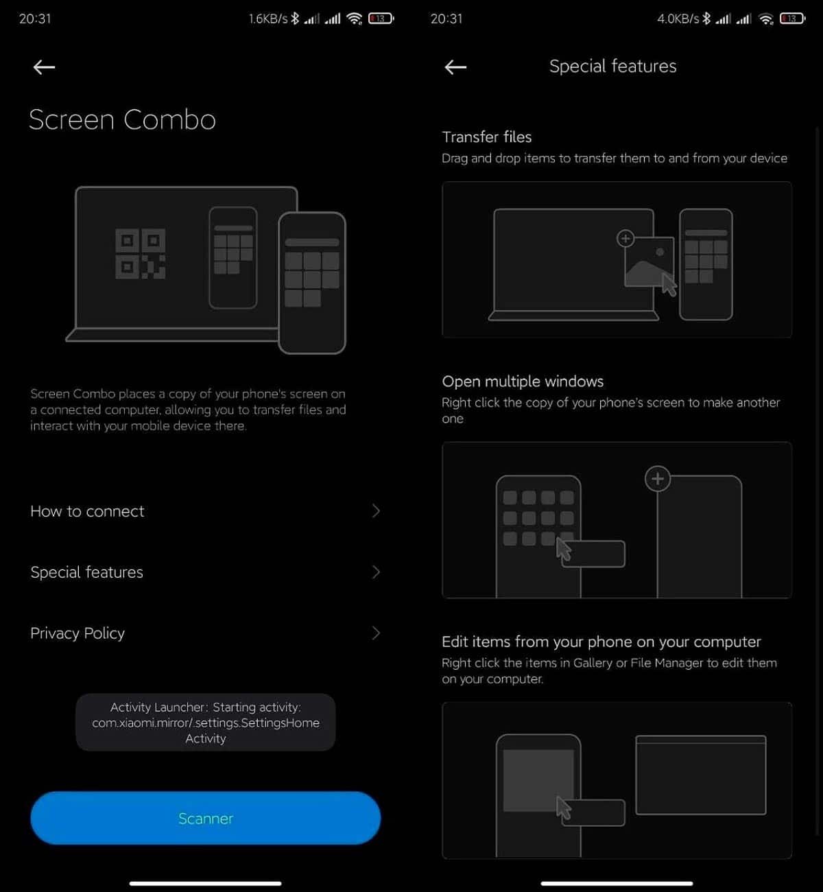 Xiaomi : contrôlez votre smartphone depuis un PC