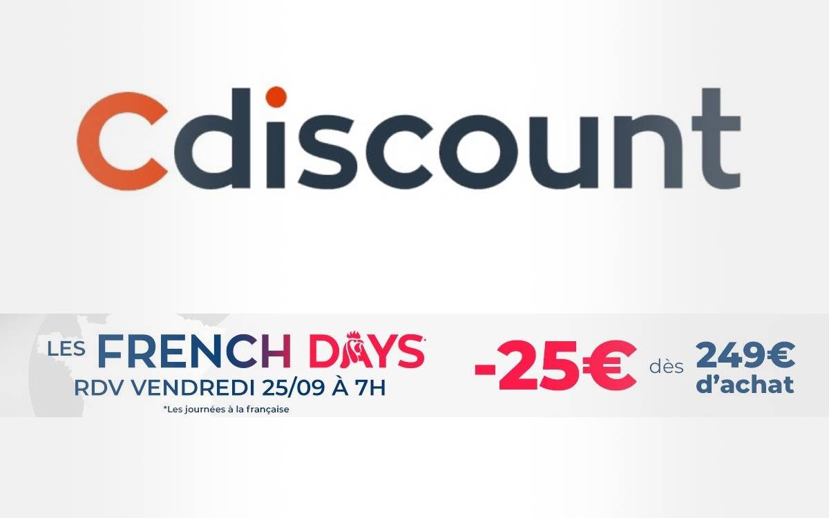 Super Code Promo Cdiscount Pour Les French Days 2020 25 De Reduc Des 249