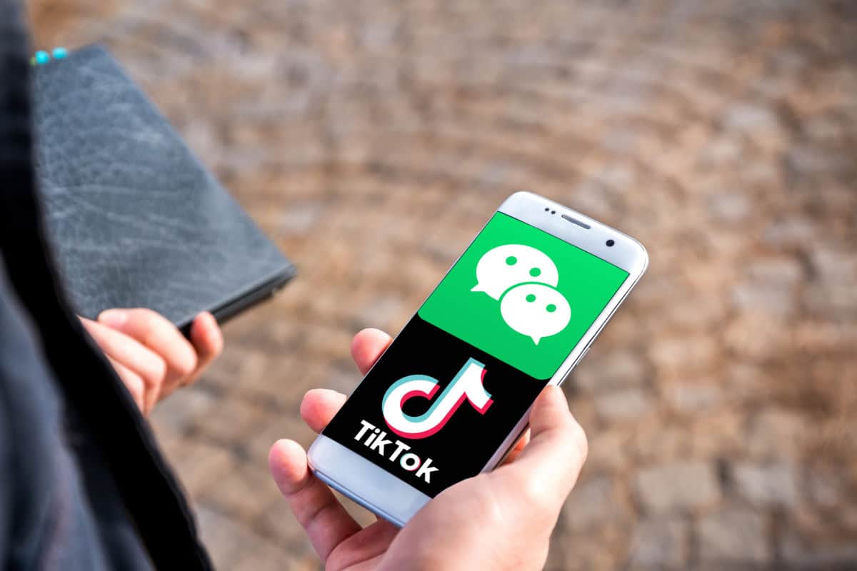 TikTok WeChat Smartphone