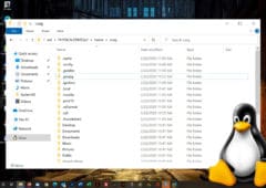 Windows 10 permet acces fichiers Linux depuis Explorateur
