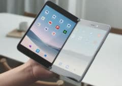 galaxy fold s smartphone pliable façon surface duo